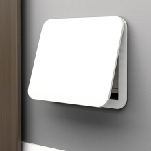 Decorative Meter Box Cover Modern Wooden FlipOpen Electric Panel Conceals Wall Mounted
