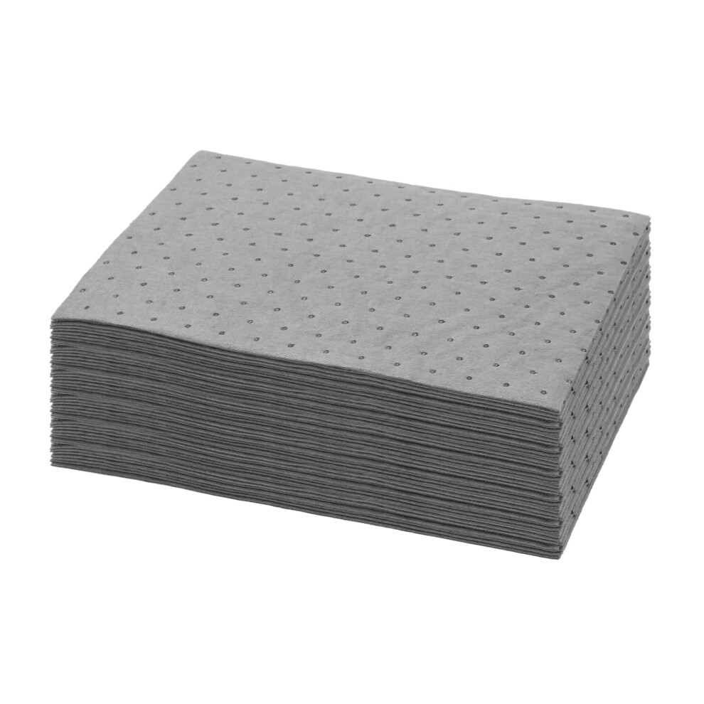 50 Pcs Oil Absorbent Pads 25X33cm Fast Absorption Spill Control Sheets For Garage And Vehicles Light 9073542404606