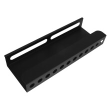 Wall Mounted Spray Bottle Holder and Detailing Brush Storage Rack for Garage Car Cleaning Tools