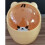 Cute Yellow Mini Desktop Trash Can, 15.5x11cm, Plastic Waste Bin 3