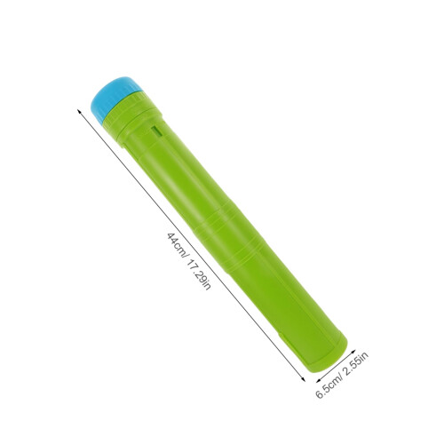 Expandable Poster Tube with Adjustable Length and Strap for Blueprints Art Documents Storage 1