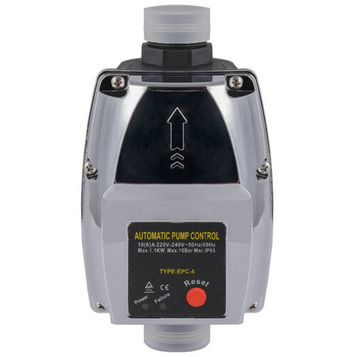 2X Water Pressure Booster Starting Controller Adjustable 1 Inch Pipe Automatic Pump Control  Off Mass Flow  220V 1