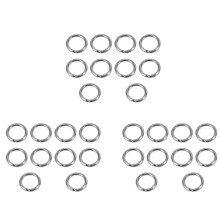 M4 x 30mm Edelstahl Umreifung Geschweisste Runde O-Ringe 30 Stk