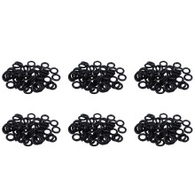 300 Pieces Black Nitrile Rubber O Ring Seals Washers 12 mm x 2,5 mm x 7 mm