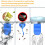 Drain Backflow Preventer 16 Pack, One Way Valve 1.97 Inch Silicone 3