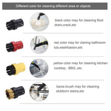 10X for SC2 SC3 SC4 CTK10 CTK20 Window Nozzle Scraper Round Brush for Steam Cleaner Mirrors Moisture,Clean Slit