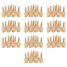100Pcs 1/2 Inch DN15 Brass Jet Straight Adjustable Fountain Water Spray Nozzles Pool Nozzles Garden Landscape Decoration