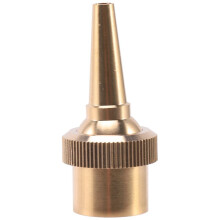 100Pcs 1/2 Inch DN15 Brass Jet Straight Adjustable Fountain Water Spray Nozzles Pool Nozzles Garden Landscape Decoration