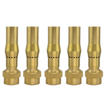 5X 3/4 Zoll Messing Schaum Jet Brunnen Düsen Garten Landschaft Brunnen Einstellbare Multi Spray Düse Garten Teich Dekoration Brunnen Ausrüstung