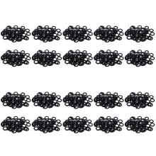 1000 Stueck Schwarz Nitrilkautschuk O Ring Dichtringe Unterlegscheiben 12 mm x 2,5 mm x 7 mm