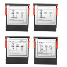 4X 220V / 30A La Sortie de Relais de Thermostat Du Contrôleur Rc-114M de Température de Digital -30 - 300 Degrés avec La Sonde de Ntc
