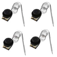 4X 1NC 1NO AC 250V/380V 16A 0-40C Temperature Control Capillary Thermostat