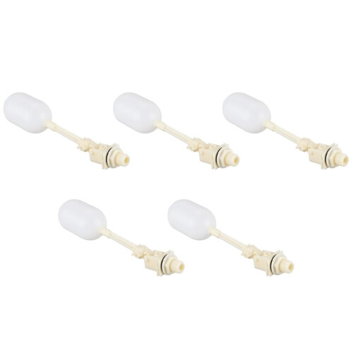 5X  DN15 1/2 Inch Spool Box Float Valve Connection Filling Valve Float Valve White