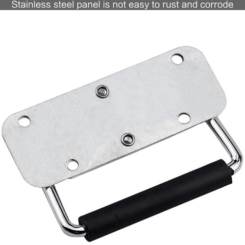 8Pcs 304 Stainless Steel Spring Handle Prop Box Tool Aluminum Box Handle Activity Handle Folding Industrial Handle 1