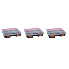 3X F-290 Tragbare Kunststoff Werkzeug Teile Box Schraube Aufbewahrungs Box Elektronische Komponente Box Compartment Box Material Box