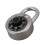 3X Master Coded Lock 50mm with Round Fixed Dial Combination Padlock 4