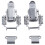 8X Toolbox Draw Compression Spring Toggle  Catch Clamp Silver 7
