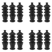 12 Pcs Push, Waterproof, Rubber Seal, Bellows Model 37 mm for RC Boat