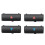 4Pcs Car Air Conditioner A / C Temperature Control Panel  Button Key Cover for  X5 E39 E53 525I 530I 540I M5 1