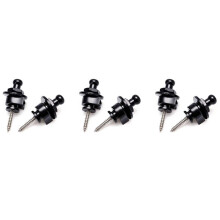6PCS Strap Lock Securite Faiteaux Guitare Sangles Boucles pour Guitare