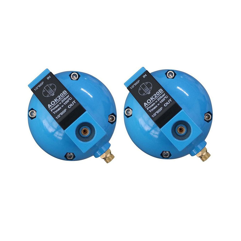 2X Aok20b Automatic Drain Filter Air Compressor Automatic Drain Valve Drain Valve 4711929342589