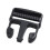 20X Hard Plastic Strap Band Belt Side Release Buckle 3cm Width Black 6