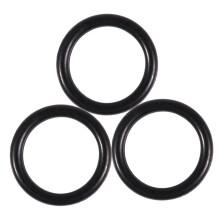 100 St Mekaniska Gummi O-Ringar Oljetätningar 15 mm x 9 mm x 3 mm