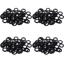 200 Stueck Schwarz Nitrilkautschuk O Ring Dichtringe Unterlegscheiben 12 mm x 2,5 mm x 7 mm