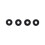 400 Pcs O-Ring in Nitrile Rubber 6 x 2 mm 2