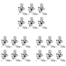18Pack BPV-31 Piercing Valve Leitung Hahn Ventil Kits Einstellbares Ventil für Klima Anlagen HVAC 1 / 4Zoll, 5 / 16Zoll, 3 / 8Zoll