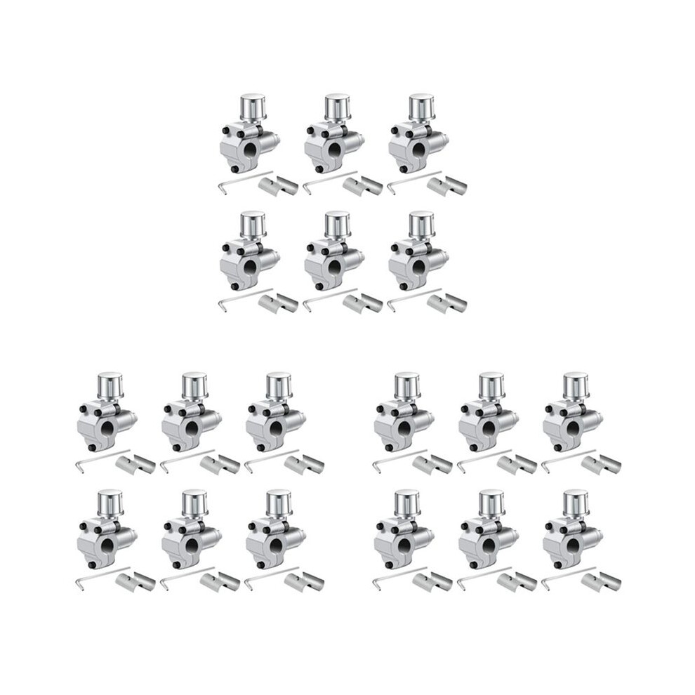 18Pack Bpv-31 Piercing Valve Tap Valve Kits Adjustable Valve For Air Conditioners Hvac 1/4Inch,5/16Inch,3/8Inch 6031112632531