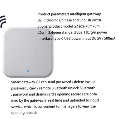 2X G2 Gateway for TT Lock APP   Electronic Door Lock Wifi Adapter 2