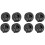 8Pcs/Set Round Pull  Lock Slam  Hardware for RV Yacht Boat Deck Hatch 1