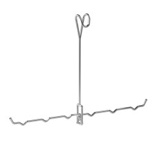 Clothes Drying Rack Stainless Steel Foldable SpaceSaving Hanger for Travel Home Dorm Use