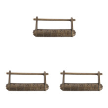 3X Antique Chinese Style Lock Password Locks for Box Cabinet Drawer