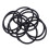 O-, Sealing , 30 Pieces, 45 mm x 3 mm, Nitrile Rubber, Black 3