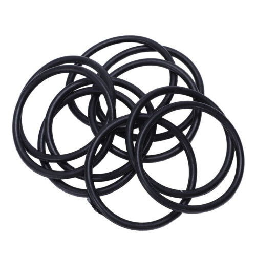 O-, Sealing , 30 Pieces, 45 mm x 3 mm, Nitrile Rubber, Black 2