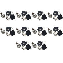10X Serrure à Came Filetée à Quart de Tour Filetée de 12 mm pour Casier de Tiroir