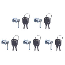 5X Cam Lock Schreibtischschublade Schloss 16MM + 10 Keys fuer Arcade Schrank Mailbox File Cabinet