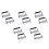 10Pcs 304 Stainless Steel Spring Handle Prop Box Tool Aluminum Box Handle Activity Handle Folding Industrial Handle 1