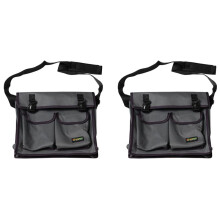 2X YILEQI Multi Funktionale Einzel Umhänge Tasche Hardware Elektriker Werkzeug Kit Werkzeug Tasche Wasserdichte Verschleißfeste Oxford Stoff Gürtel