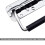 10Pcs 304 Stainless Steel Spring Handle Prop Box Tool Aluminum Box Handle Activity Handle Folding Industrial Handle 4