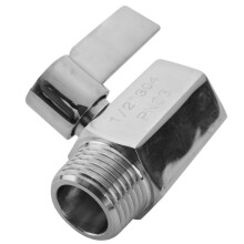 8X 304 Stainless Steel Valve(1/2 Inch Female X Male) NPT Thread, Water Flow Regulator Control Valve