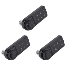 3X Combinatieslot, Deurtoegang Digitale Elektronische Beveiligingskast Gecodeerd Kluisje Contacttoetsenbord Wachtwoord Sleutel Toegangsslot-B
