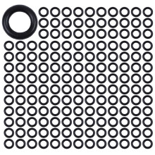 400 Stueck Schwarz Nitrilkautschuk O Ring Dichtringe Unterlegscheiben 12 mm X 2,5 mm X 7 mm