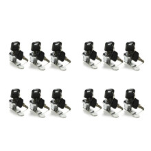 Cassetta Postale Serratura, 12 Pacchi Camera Serratura per Consiglio Dei Ministri Lettera Scatola Armadietto Cassetto Porta Credenza con 8 Chiavi 16mm