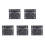 5X Wood Case Chest Box Rectangle Clasp Closure Hasp Latches Bronze Tone 1