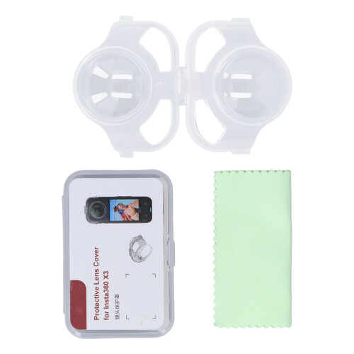 PC Lens Cover for Insta360 X3 Panoramic Camera - Lightweight & Durable 1