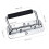 16Pcs 304 Stainless Steel Spring Handle Prop Box Tool Aluminum Box Handle Activity Handle Folding Industrial Handle 7