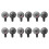 12pcs Public Toilet Door Locking Rotating Red Green Indicator Knob Lock 1